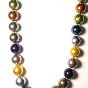 Beautiful multicolor bead necklace